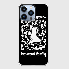 Чехол для iPhone 13 Pro с принтом Haunted Family   Kizaru в Белгороде,  |  | born to trap | ghost | haunted family | кизару | хорошая работа олег