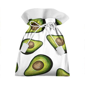 Подарочный 3D мешок с принтом Авокадо в Белгороде, 100% полиэстер | Размер: 29*39 см | Тематика изображения на принте: avocado | fruit | авокадо | овощ | фрукт