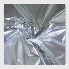 Магнитный плакат 3Х3 с принтом Фольга в Белгороде, Полимерный материал с магнитным слоем | 9 деталей размером 9*9 см | Тематика изображения на принте: fashion | foil | texture | vanguard | авангард | мода | текстура | фольга