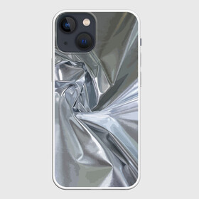 Чехол для iPhone 13 mini с принтом Чарующая фольга в Белгороде,  |  | Тематика изображения на принте: fashion | foil | texture | vanguard | авангард | мода | текстура | фольга