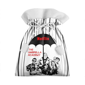 Подарочный 3D мешок с принтом The Umbrella Academy Season 3 в Белгороде, 100% полиэстер | Размер: 29*39 см | netflix | rain | superheroes | the umbrella academy | tv series | umbrella | академия амбрелла | дождь | зонтик | нетфликс | сериал | супергерои