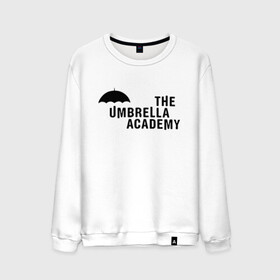 Мужской свитшот хлопок с принтом Umbrella Academy в Белгороде, 100% хлопок |  | netflix | serial | umbrella academy | академия | зонт | зонтик | нетфликс | сериал