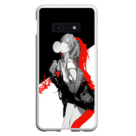 Чехол для Samsung S10E с принтом Asuka Langley Evangelion в Белгороде, Силикон | Область печати: задняя сторона чехла, без боковых панелей | anime | evangelion | girl | nerv | аниме | аска | аска ленгли сорью | аска лэнгли сорью | асочка | вайфу | девушка | ева | евангелион | ленгли | нерв | тян