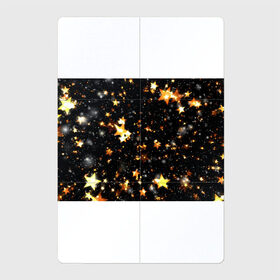 Магнитный плакат 2Х3 с принтом Звезды боке в Белгороде, Полимерный материал с магнитным слоем | 6 деталей размером 9*9 см | star | боке | звезда | звезды | золотые звезды