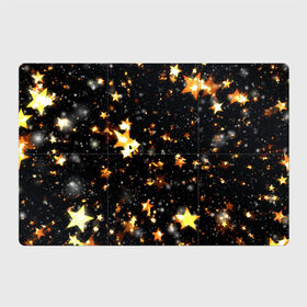 Магнитный плакат 3Х2 с принтом Звезды боке в Белгороде, Полимерный материал с магнитным слоем | 6 деталей размером 9*9 см | star | боке | звезда | звезды | золотые звезды