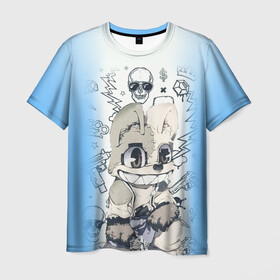 Мужская футболка 3D с принтом Глейпнир в Белгороде, 100% полиэфир | прямой крой, круглый вырез горловины, длина до линии бедер | gleipnir | аниме | глейпнир | манага