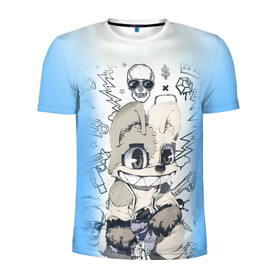 Мужская футболка 3D спортивная с принтом Глейпнир в Белгороде, 100% полиэстер с улучшенными характеристиками | приталенный силуэт, круглая горловина, широкие плечи, сужается к линии бедра | gleipnir | аниме | глейпнир | манага