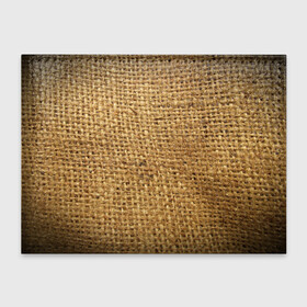 Обложка для студенческого билета с принтом Мешок в Белгороде, натуральная кожа | Размер: 11*8 см; Печать на всей внешней стороне | 2021 | 3d | мешковина | мешок | нити | плед | прикол | текстура | ткань | толстовка | тренд | тряпка | футболка