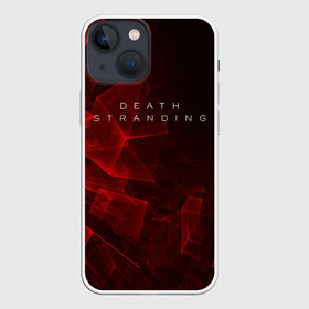 Чехол для iPhone 13 mini с принтом DEATH STRANDING (S) в Белгороде,  |  | death | game | games | hideo | kojima | logo | mads | mikkelsen | sam | stranding | игра | игры | лого | ридус | сэм | хидео кодзима