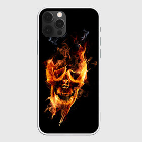 Чехол для iPhone 12 Pro Max с принтом Огненный призрак в Белгороде, Силикон |  | 