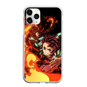 Чехол для iPhone 11 Pro Max матовый с принтом ТАНДЖИРО в Белгороде, Силикон |  | anime | demon slayer | kimetsu no yaiba | аниме | бесконечный поезд | зеницу | иноске | иноске хашибира | клинок | клинок рассекающий демонов | манга | недзуко | незука | незуко | нэзуко | рассекающий демонов | тамаё