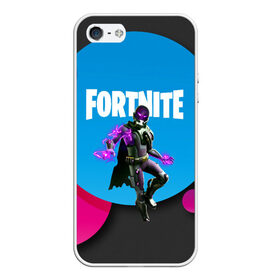 Чехол для iPhone 5/5S матовый с принтом FORTNITE (S) в Белгороде, Силикон | Область печати: задняя сторона чехла, без боковых панелей | epic games | fortnite | game | gamer | игры | фортнайт