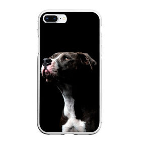 Чехол для iPhone 7Plus/8 Plus матовый с принтом Взгляд в Белгороде, Силикон | Область печати: задняя сторона чехла, без боковых панелей | dog | животные | пес | природа | собака | собаки | собакчка | собачки