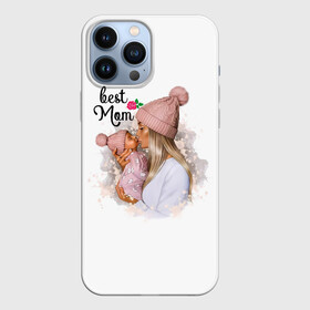 Чехол для iPhone 13 Pro Max с принтом Best Mom в Белгороде,  |  | Тематика изображения на принте: 2021 | best mom | mom | беременность | доченька | дочка | дочке | лучшая мама | люблю маму | любовь | мама | маме | мамочка | мамочке | мамуле | мамуля | пузожитель | рождение ребенка | самая лучшая мама | семья