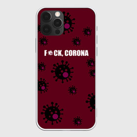 Чехол для iPhone 12 Pro Max с принтом ANTICORONA в Белгороде, Силикон |  | Тематика изображения на принте: corona | анти коронавирус | коронавирус | мем коронавирус | прикольный коронавирус