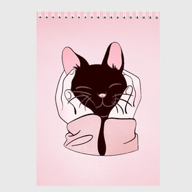Скетчбук с принтом Любовь в Белгороде, 100% бумага
 | 48 листов, плотность листов — 100 г/м2, плотность картонной обложки — 250 г/м2. Листы скреплены сверху удобной пружинной спиралью | Тематика изображения на принте: cat | cats | heart | i | love | night | sleep | вечер | жарко | зима | кот | котенок | котик | котэ | котяра | котята | кошка | люблю | любовь | нежное | нежный | ночь | сердечко | сердце | сон | спать | тепло | холод | холодно | я