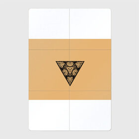 Магнитный плакат 2Х3 с принтом Магический треугольник-оберег в Белгороде, Полимерный материал с магнитным слоем | 6 деталей размером 9*9 см | знаки | оберег | символика | симметрия | талисман | татуировки. | треугольник | узоры