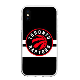 Чехол для iPhone XS Max матовый с принтом TORONTO RAPTORS в Белгороде, Силикон | Область печати: задняя сторона чехла, без боковых панелей | Тематика изображения на принте: basketball | canada | logo | nba | raptors | sport | team | toronto | usa | баскетбол | канада | логотип | мяч | нба | полосы | рэпторс | спорт | сша | торонто | черный