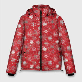 Мужская зимняя куртка 3D с принтом Снежинки в Белгороде, верх — 100% полиэстер; подкладка — 100% полиэстер; утеплитель — 100% полиэстер | длина ниже бедра, свободный силуэт Оверсайз. Есть воротник-стойка, отстегивающийся капюшон и ветрозащитная планка. 

Боковые карманы с листочкой на кнопках и внутренний карман на молнии. | merry christmas | дед мороз | ёлка | зима | зимние узоры | мороз | новый год | подарок | праздник | рождество | с новым годом | салют | санта клаус | свитер с оленями | снег | снеговик | снегурочка | снежинки