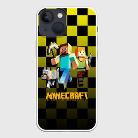 Чехол для iPhone 13 mini с принтом Minecraft (S) в Белгороде,  |  | craft | creeper | dungeon | dungeons | earth | game | logo | mine | minecraft | minecraft dungeons | mobile | online | дунгеонс | земля | зомби | игра | крипер | лого | майкрафт | майнкрафт | онлайн | подземелье