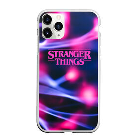 Чехол для iPhone 11 Pro Max матовый с принтом STRANGER THINGS (S) в Белгороде, Силикон |  | Тематика изображения на принте: stranger things | очень странные дела