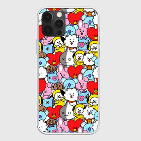 Чехол для iPhone 12 Pro Max с принтом BT21 BTS в Белгороде, Силикон |  | army | bt 21 | bt21 | bts | chimmy | cooky | koya | mang | rj | shooky | tata | van | арджей | бт21 | бтс | ван | коя | куки | манг | тата | чими | шоки