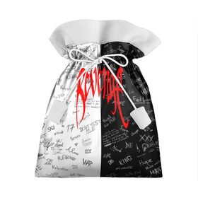 Подарочный 3D мешок с принтом XXxTENTACION LOGOBOMBING в Белгороде, 100% полиэстер | Размер: 29*39 см | Тематика изображения на принте: fashion | hip hop | logobombing | rap | street style | xxxtentacion | мода | рэп. хип хоп | уличная мода