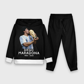 Детский костюм 3D (с толстовкой) с принтом Diego Maradona в Белгороде,  |  | 10 | 1960 | 2020 | argentina | barcelona | diego | football | legend | leo | lionel | maradona | messi | retro | rip | soccer | аргентина | барселона | бога | диего | легенда | лионель | марадона | месси | мяч | ретро | рука | форма | футбол