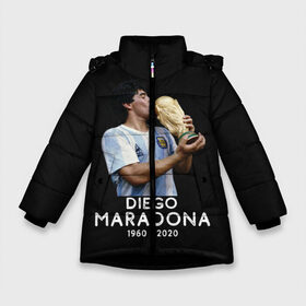 Зимняя куртка для девочек 3D с принтом Diego Maradona в Белгороде, ткань верха — 100% полиэстер; подклад — 100% полиэстер, утеплитель — 100% полиэстер. | длина ниже бедра, удлиненная спинка, воротник стойка и отстегивающийся капюшон. Есть боковые карманы с листочкой на кнопках, утяжки по низу изделия и внутренний карман на молнии. 

Предусмотрены светоотражающий принт на спинке, радужный светоотражающий элемент на пуллере молнии и на резинке для утяжки. | 10 | 1960 | 2020 | argentina | barcelona | diego | football | legend | leo | lionel | maradona | messi | retro | rip | soccer | аргентина | барселона | бога | диего | легенда | лионель | марадона | месси | мяч | ретро | рука | форма | футбол