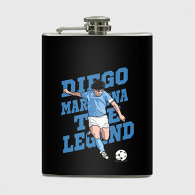 Фляга с принтом Diego Maradona в Белгороде, металлический корпус | емкость 0,22 л, размер 125 х 94 мм. Виниловая наклейка запечатывается полностью | 10 | 1960 | 2020 | argentina | barcelona | diego | football | legend | leo | lionel | maradona | messi | retro | rip | soccer | аргентина | барселона | бога | диего | легенда | лионель | марадона | месси | мяч | ретро | рука | форма | футбол