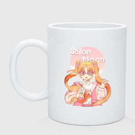 Кружка с принтом Sailor Moon Coffee в Белгороде, керамика | объем — 330 мл, диаметр — 80 мм. Принт наносится на бока кружки, можно сделать два разных изображения | anime | animegirl | cute | kavai | kavaii | madara | manga | sailor | sailorchibimoon | sailorjupiter | sailormars | sailormercury | sailormoon | sailormooncrystal | sailorvenus | usagi | usagitsukino | аниме | анимесейлормун | каваи | сейлормун