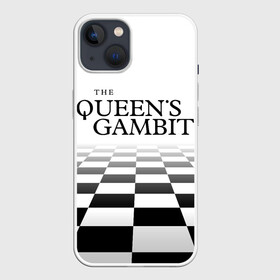 Чехол для iPhone 13 с принтом ХОД КОРОЛЕВЫ в Белгороде,  |  | chess | netflix | the queens gambit | бет хармон | нетфликс | ход королевы | шахматистка. | шахматы