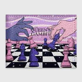 Обложка для студенческого билета с принтом The Queens Gambit в Белгороде, натуральная кожа | Размер: 11*8 см; Печать на всей внешней стороне | Тематика изображения на принте: beth harmon | chess | queens gambit | the queens gambit | аня тейлор джой | бет хармон | нетфликс | ход королевы | шахматы