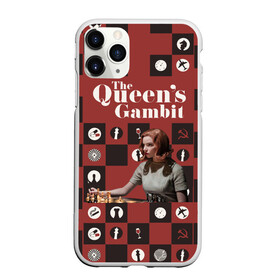 Чехол для iPhone 11 Pro матовый с принтом Ход королевы The Que в Белгороде, Силикон |  | gambit | the queens 