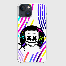 Чехол для iPhone 13 mini с принтом MARSHMELLO в Белгороде,  |  | fortnite | game. | marshmello | music | маршмелло | маршмело | музыка | фортнайт