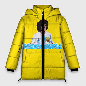 Женская зимняя куртка 3D с принтом Диего Марадона в Белгороде, верх — 100% полиэстер; подкладка — 100% полиэстер; утеплитель — 100% полиэстер | длина ниже бедра, силуэт Оверсайз. Есть воротник-стойка, отстегивающийся капюшон и ветрозащитная планка. 

Боковые карманы с листочкой на кнопках и внутренний карман на молнии | diego | diego armando maradona | maradona | аргентина | диего | король | легенда | марадона | нападающий | полузащитник | футбол | футболист
