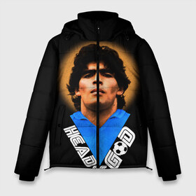 Мужская зимняя куртка 3D с принтом Diego Maradona в Белгороде, верх — 100% полиэстер; подкладка — 100% полиэстер; утеплитель — 100% полиэстер | длина ниже бедра, свободный силуэт Оверсайз. Есть воротник-стойка, отстегивающийся капюшон и ветрозащитная планка. 

Боковые карманы с листочкой на кнопках и внутренний карман на молнии. | diego | diego armando maradona | legend | maradona | аргентина | диего | король | легенда | марадона | нападающий | полузащитник | футбол | футболист