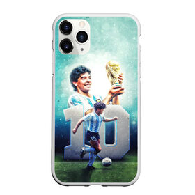 Чехол для iPhone 11 Pro Max матовый с принтом 10 number в Белгороде, Силикон |  | 10 номер | diego | football | maradona | maradonna | арегнтина | бога | диего | марадона | марадонна | ретро | рука | сборная аргентины | футбол | футболист