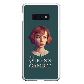 Чехол для Samsung S10E с принтом The Queens Gambit в Белгороде, Силикон | Область печати: задняя сторона чехла, без боковых панелей | netflix | the queens gambit | королева | нетфликс | сериалы | ход королевы | шахматы