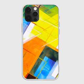Чехол для iPhone 12 Pro Max с принтом Геометрический хаос в Белгороде, Силикон |  | абстракция | геометрия | квадрат | кисть | краска | прямоугольник | треугольник | фигура | хаос