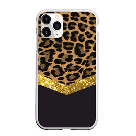 Чехол для iPhone 11 Pro матовый с принтом Леопардовый принт в Белгороде, Силикон |  | success | swagg | блеск | блестки | животнй принт | золотистый | золото | золотой | леопард | леопардовый принт | понты | тигровый