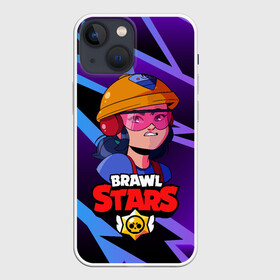 Чехол для iPhone 13 mini с принтом Джеки Brawl Stars Jacky в Белгороде,  |  | Тематика изображения на принте: anime | brawl | brawl stars | brawlstars | brawl_stars | jacky | panny | аниме | бравл | бравлстарс | девочка | девушка | джеки | джэки | манга