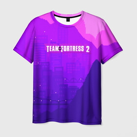Мужская футболка 3D с принтом Team Fortress 2 (S) в Белгороде, 100% полиэфир | прямой крой, круглый вырез горловины, длина до линии бедер | characters | medic | sniper | soldier | team fortress 2 | персонажи | разведчик | снайпер | солдат