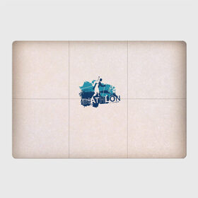 Магнитный плакат 3Х2 с принтом Биатлон в Белгороде, Полимерный материал с магнитным слоем | 6 деталей размером 9*9 см | активный отдых | биатлон | биатлонист | зима | лыжник | снег | снежинки | соревнования | спорт | стрелок | трасса