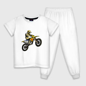 Детская пижама хлопок с принтом Suzuki (+спина) в Белгороде, 100% хлопок |  брюки и футболка прямого кроя, без карманов, на брюках мягкая резинка на поясе и по низу штанин
 | bike | moto | motorcycle | sport | suzuki | байк | мото | мотоциклы | спорт | сузуки