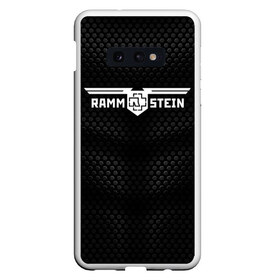 Чехол для Samsung S10E с принтом RAMMSTEIN (Z) в Белгороде, Силикон | Область печати: задняя сторона чехла, без боковых панелей | rammstein | till lindemann | готик метал | индастриал метал | пауль ландерс | рамштайн | рихард круспе | тилль линдеманн | хард рок