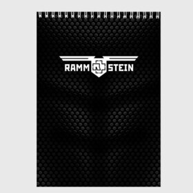 Скетчбук с принтом RAMMSTEIN (Z) в Белгороде, 100% бумага
 | 48 листов, плотность листов — 100 г/м2, плотность картонной обложки — 250 г/м2. Листы скреплены сверху удобной пружинной спиралью | rammstein | till lindemann | готик метал | индастриал метал | пауль ландерс | рамштайн | рихард круспе | тилль линдеманн | хард рок