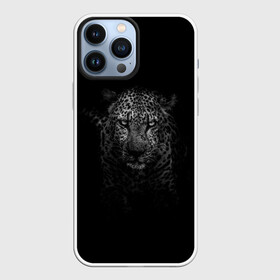 Чехол для iPhone 13 Pro Max с принтом Ягуар выходит из тени в Белгороде,  |  | jaguar | барс | животное | зверь | кошка | черный | ягуар