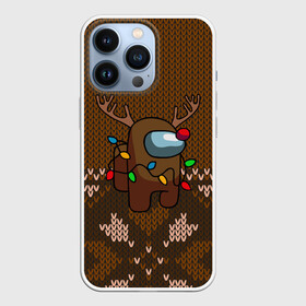 Чехол для iPhone 13 Pro с принтом Among Us Merry Christmas (Z) в Белгороде,  |  | among us | among us 2 | amongus | deer | fortegreen | impostor | innersloth | jacquard | medbay | merry christmas | texture | аманг | амонгус | вязанка | вязанная | джейсон вурхиз | жаккард | клан шляпок | новогодняя | олени | олень | предатель