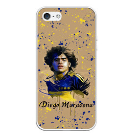 Чехол для iPhone 5/5S матовый с принтом Diego Maradona в Белгороде, Силикон | Область печати: задняя сторона чехла, без боковых панелей | cup | diego maradona | diego maradona letterin | diego maradona print | football | footballer | great footballer | number 10 | великий футболист | диего марадона | кубок | надпись диего марадона | номер 10 | принт диего марадона | футбол 